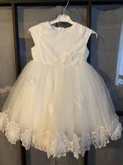 Нарядное платье для девочки 110-116