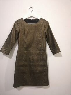 Золотое Платье zara
