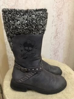 Сапоги осенние Monster high размер 35