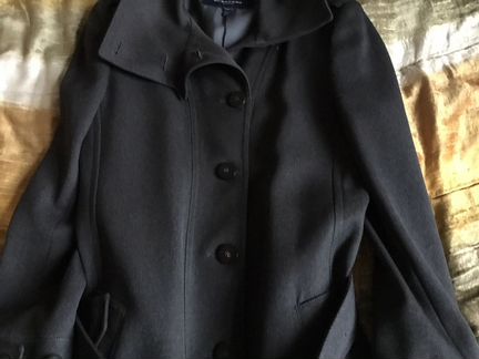 Пальто- Тренч Burberry Темно-серый Оригинал