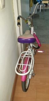 Детский велосипед для девочек black aqua