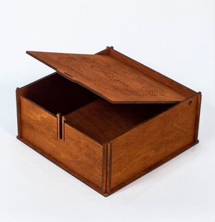 Подарочные коробки из фанеры, упаковка из дерева