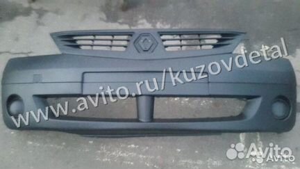 Бампер передний Рено Логан 05