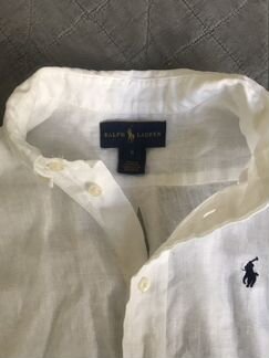 Рубашка льняная Ralph Lauren на6 лет