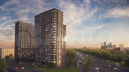 3-к квартира, 76.6 м², 20/21 эт.