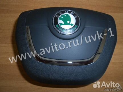 Крышка подушки безопасности водителя Skoda Fabia