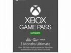 Xbox game pass ultimate 3 месяца Код