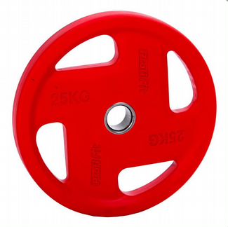 Диск D50 обрезиненный цветной 25 кг