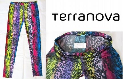 Леггинсы Terranova спортивные лосины цветные новые