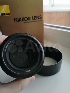 Объектив nikon 50mm f 1 8g af-s nikkor