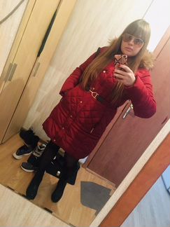 Пуховик женский