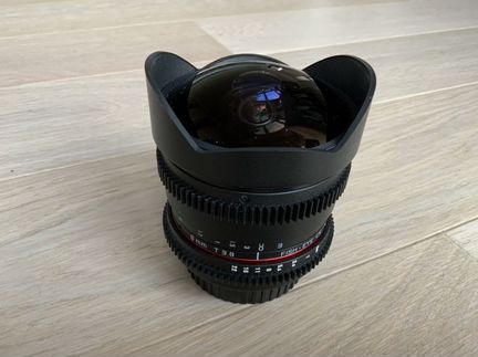 Объектив (рыбий глаз) для canon - samyang 8мм fish