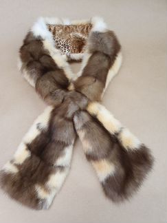 Шарф из натурального меха