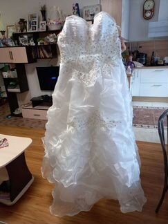 Свадебное платье 44-46, фата