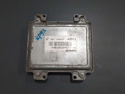 Эбу мозги блок управления двс 12659379 круз