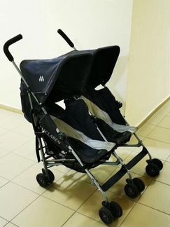 Maсlaren прогулочная коляска трость для двойни