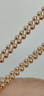 Золотая цепь. Новая. Перлина