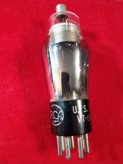 Радиолампа 6B7 U.S.A