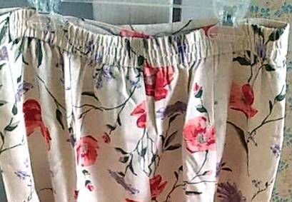 Юбка из льна