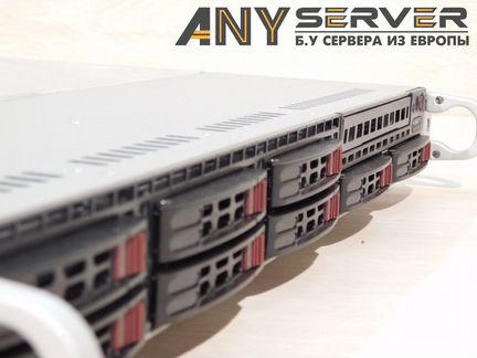 Сервер Supermicro 1027R 2xE5-2620 64Gb 8x2.5