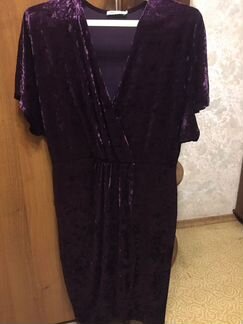 Платье вечернее бархатное 52