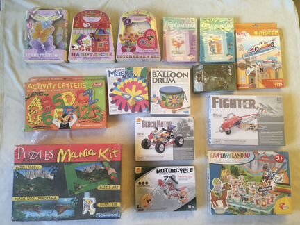 Наборы для творчества игры конструктор