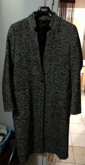 Пальто zara basic размер 28 М