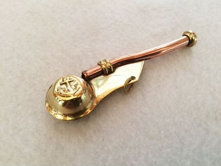 Подвеска Морской свисток №2 (работает) медь + лату