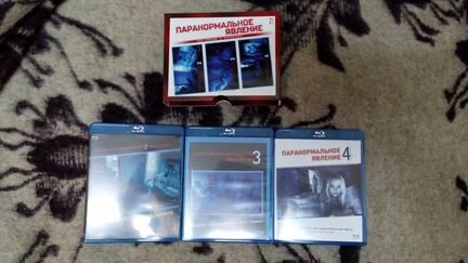 3 паранормальных фильма на Blu ray дисках