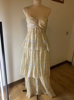 Летнее длинное платье