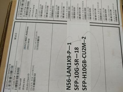 Cisco N5K-C5672UP новый в полной комплектации