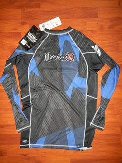 Рашгард hayabusa metaru rashguard black/blue