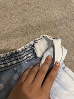 Джинсовое платье