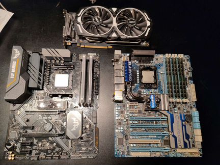 Комплектующие для пк i7-930+gig x58a-ud7+12gb