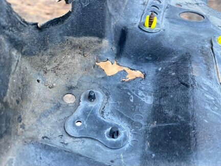 Защита арок (подкрылок) Lexus LS IV 2007г