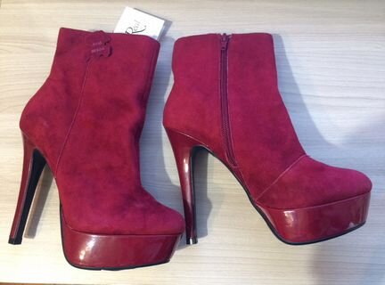 Новые замшевые Ботильоны New look 37