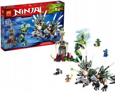 Последняя битва аналог lego ninjago movie 9450