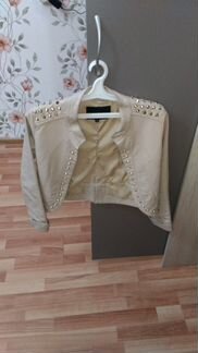 Куртка из кожзама