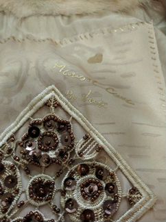 Пальто шуба норковая светлая