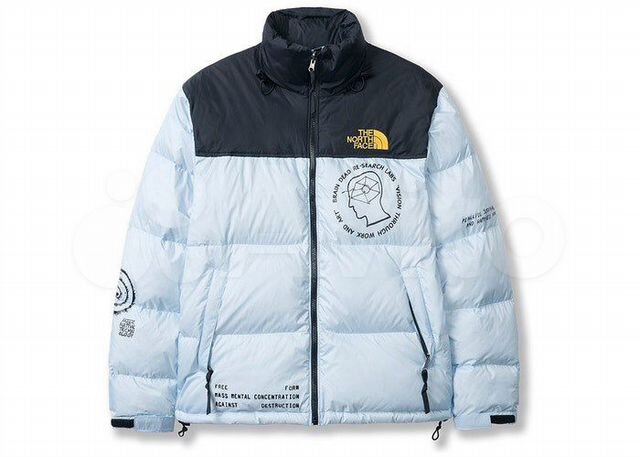 the north face blue jacket