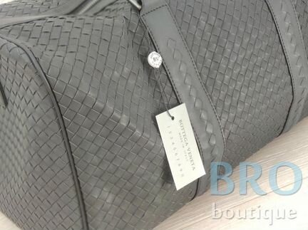 Дорожная кожаная сумка Bottega Veneta