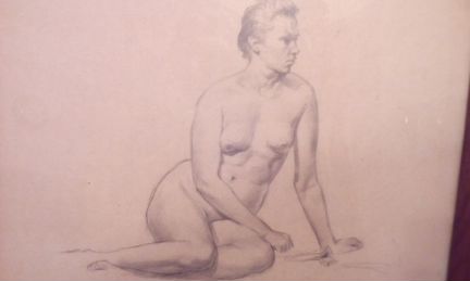 Григорий Шегаль - 3 рисунка карандашом 45х32см