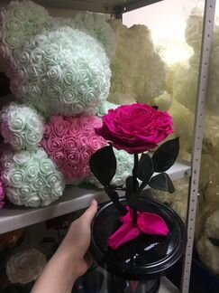Роза в колбе