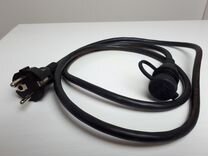 шнур наружный для подогревателя северс с круглым разъемом 1,5 м. 8. 8. провод подогревателя. провод подогревателя.