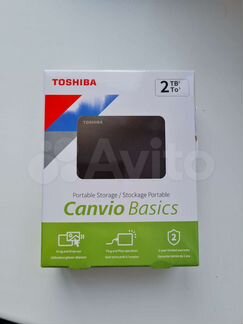 Toshiba 2TB Новый внешний диск