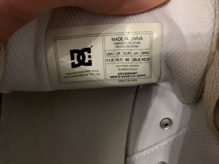 Dc shoes. Evan Lo Zero