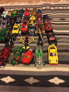 Машинки hot wheels, 58 штук