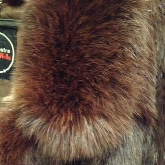 Стильный полушубок из Американской лисы р.42-46