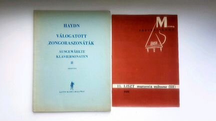 Ноты. Joseph Haydn, Franciszek Liszt
