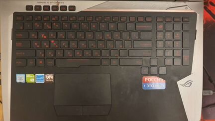 Игровой ноутбук asus rogg701VI